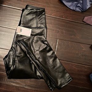 New with tags XS faux leather leggings from Nordstrom